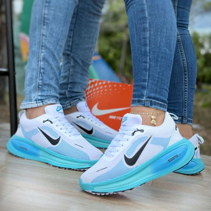 Tenis NK Vomero Plus 18 Blanco Azul | Unisex