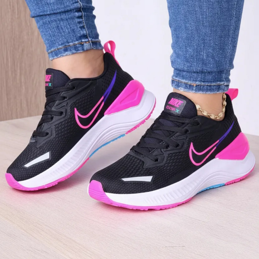 Tenis NK Zoom X Negro Rosa | Dama