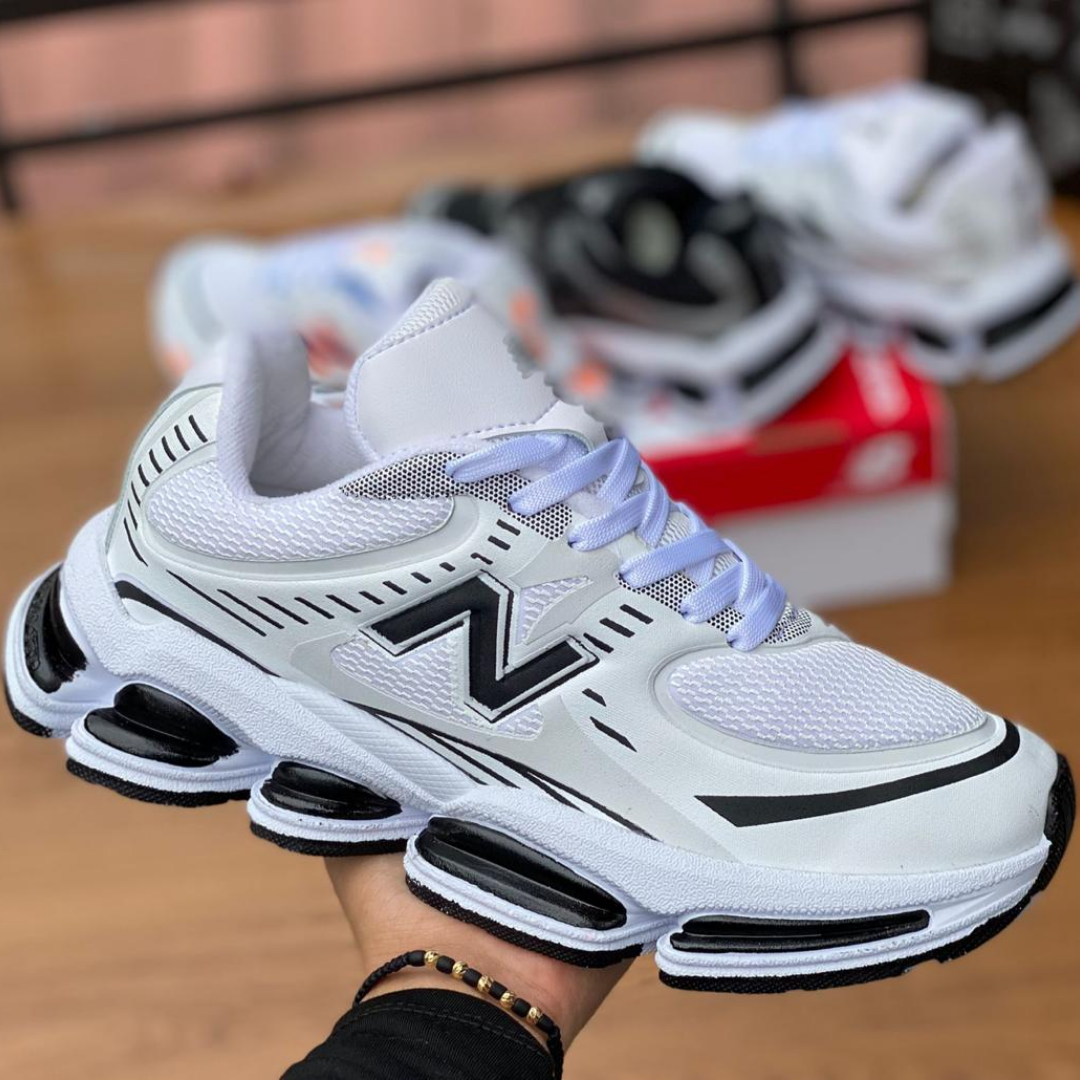 Tenis NB 2000 Blanco Negro | Caballero
