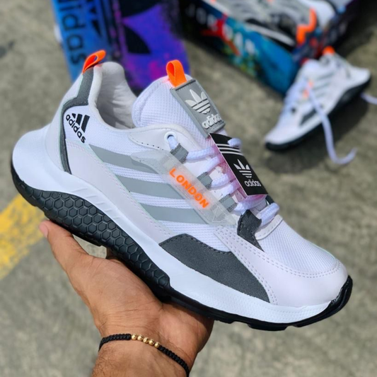 Tenis NK London Blanco Gris | Caballero