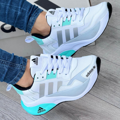 Tenis ADD Bounce 2.0 Blanco Turquesa | Dama