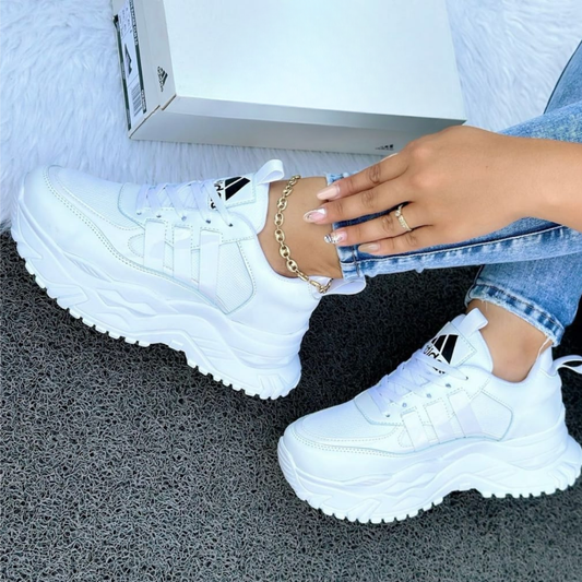 Tenis ADD Tractor Blanco | Dama